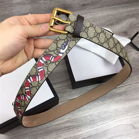 gucci kingsnake belt fake|gucci belt buckle men's.